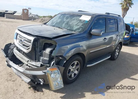 2011 Honda Pilot Touring from USA, damaged, VIN 5FNYF3H98BB008714